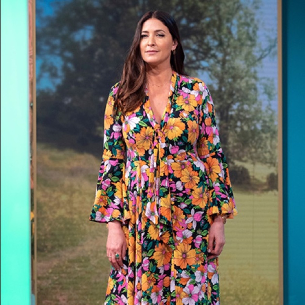 Topshop Multi Floral maxi dress